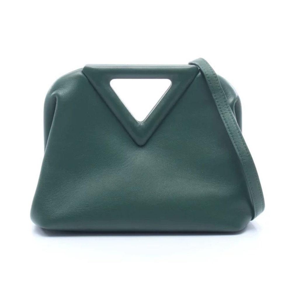 Bottega Veneta The Point Handbag calfskin leather Green
